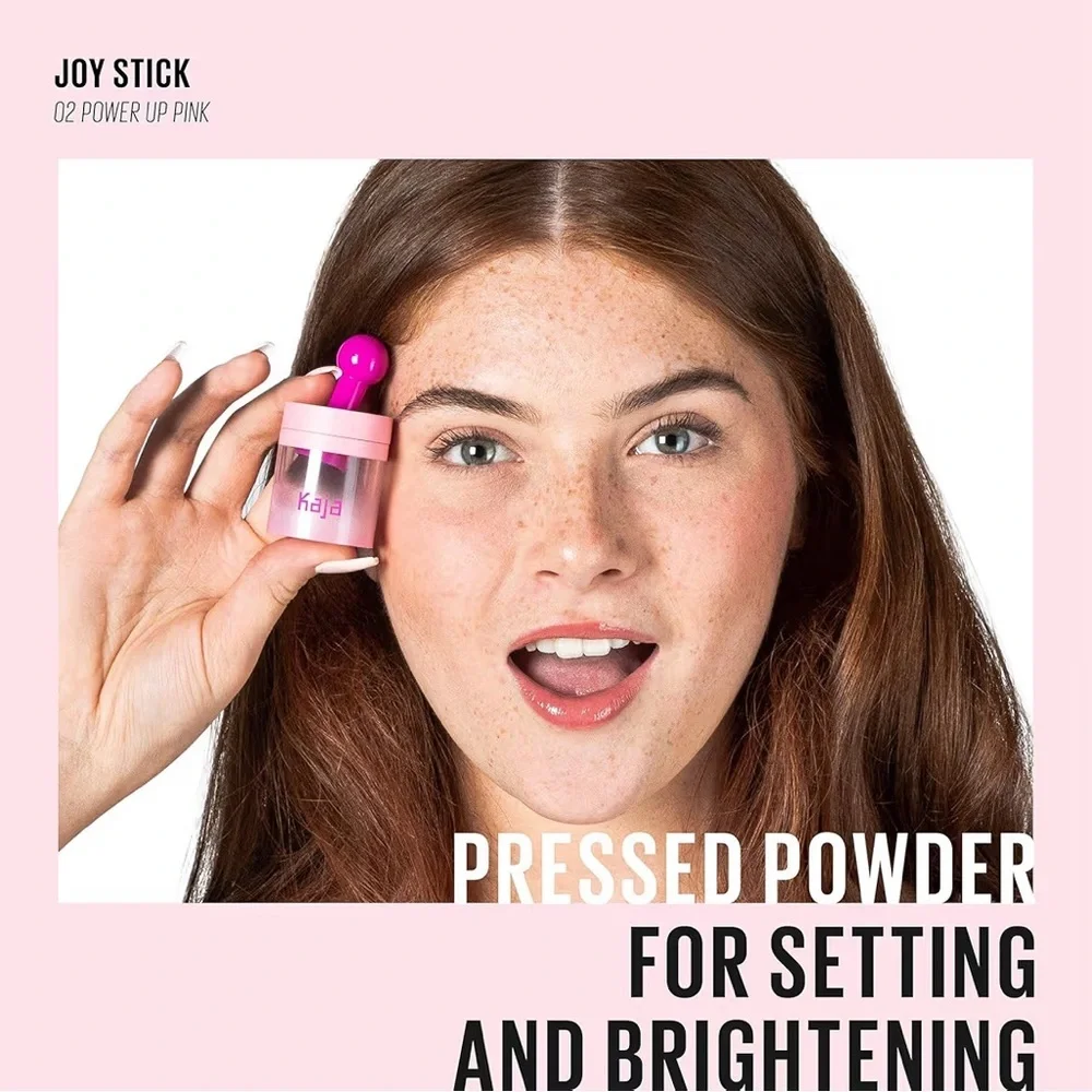 Kaja Joystick Brightening Under Eye Setting Powder in Power-Up Pink